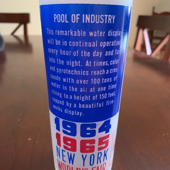 Dining New York Worlds Fair Souvenir Cup Glass Vintage Poshmark